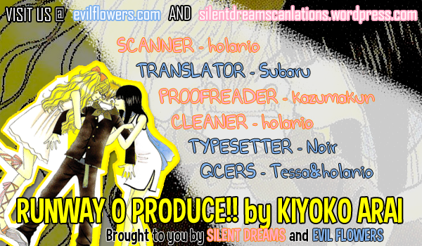 Runway o Produce!! Chapter 7 page 1 - Chapter 7: Runway Means ...[END]