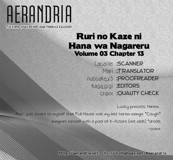 Ruri no Kaze ni Hana wa Nagareru Chapter 13 page 2 - Chapter 13