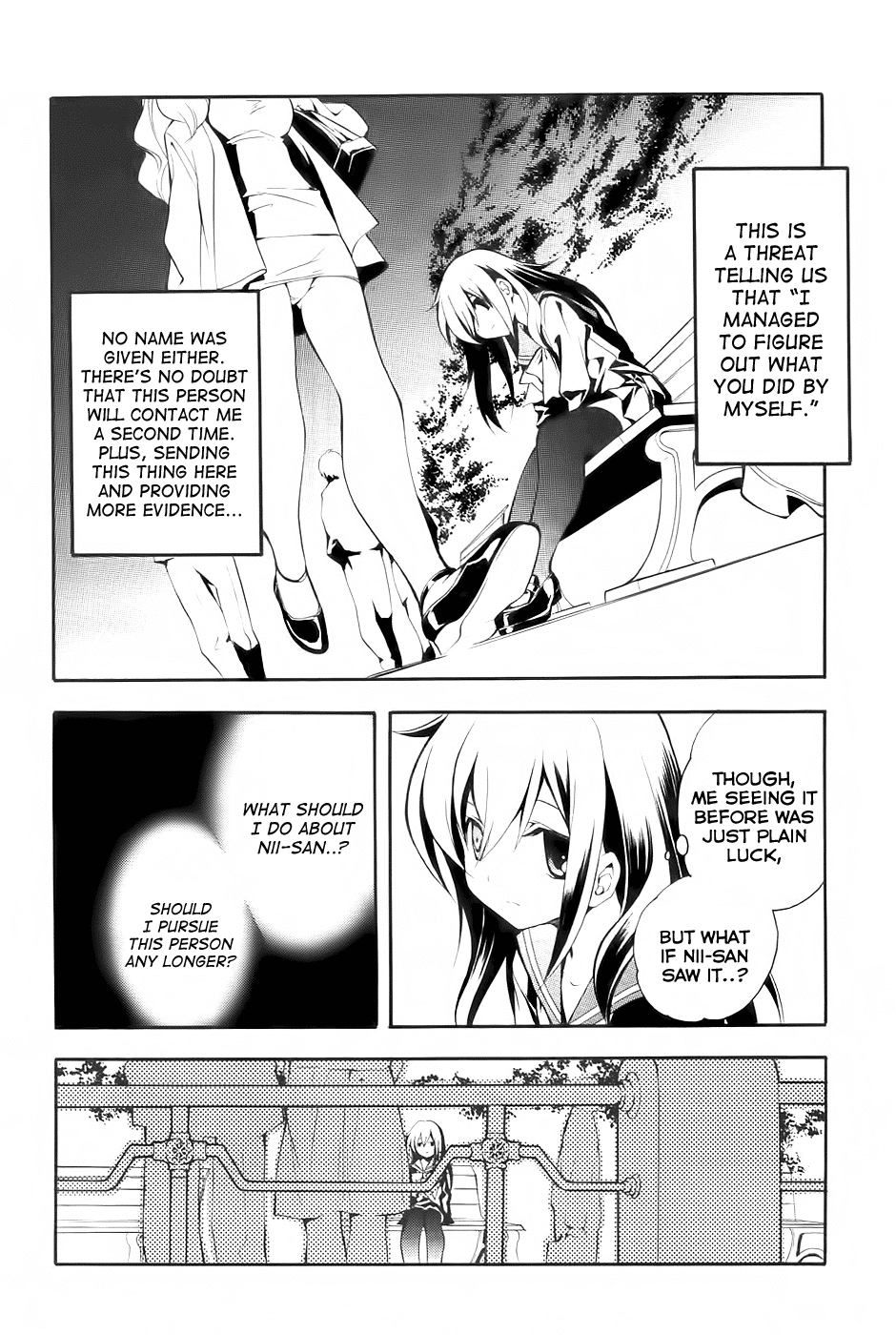 Rurigaki Yoruko no Yuigon Chapter 2 page 13 - Chapter 2 : The Ghost's Name