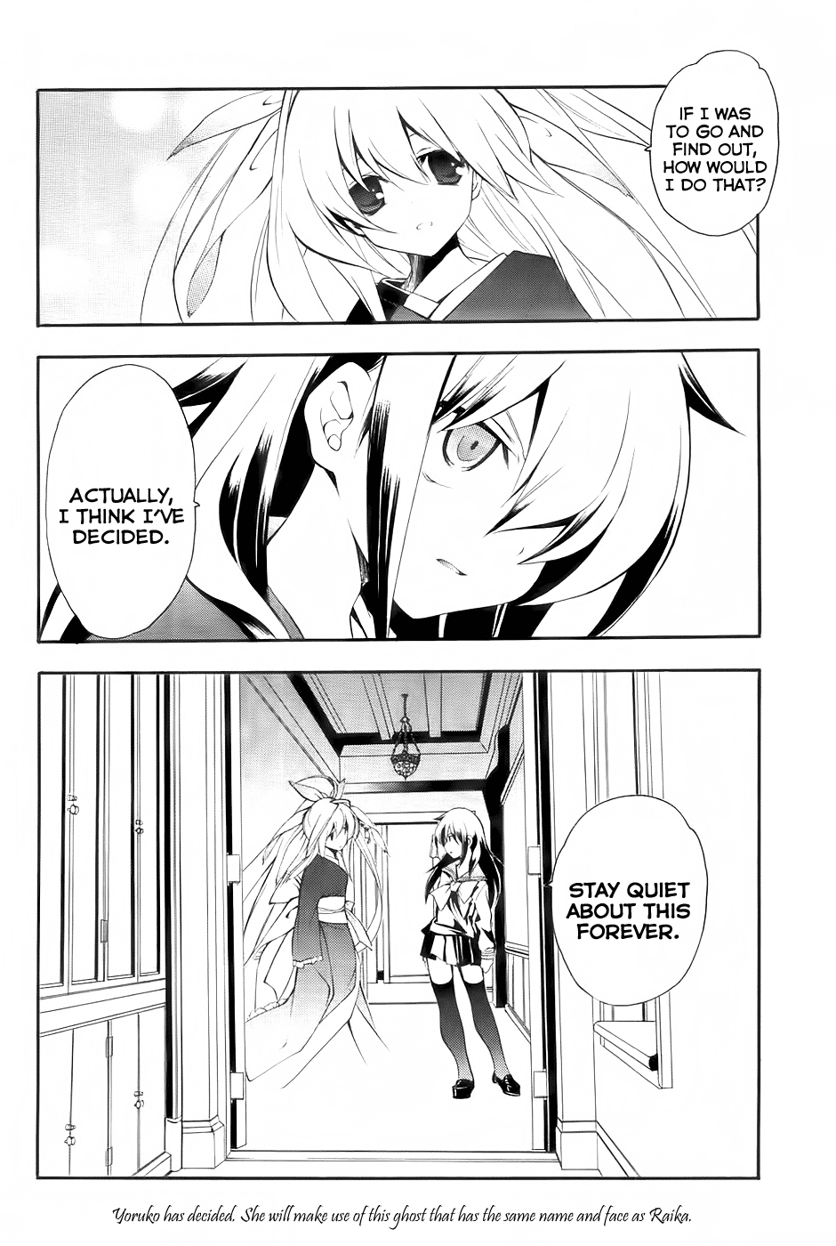 Rurigaki Yoruko no Yuigon Chapter 2 page 25 - Chapter 2 : The Ghost's Name