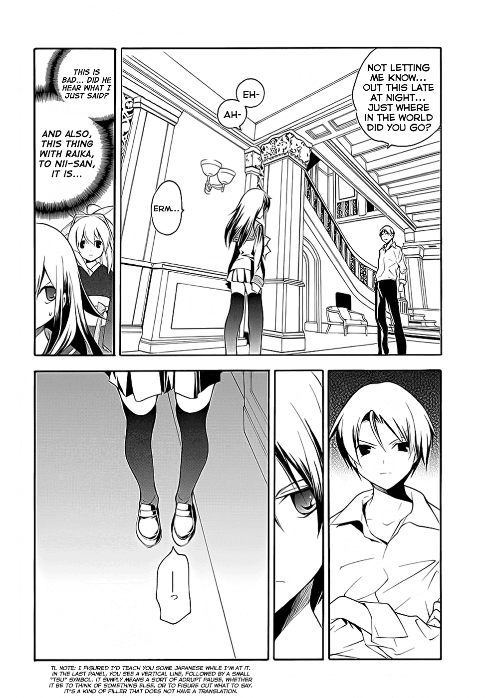 Rurigaki Yoruko no Yuigon Chapter 3 page 4 - Chapter 3 : The Rurigaki Household
