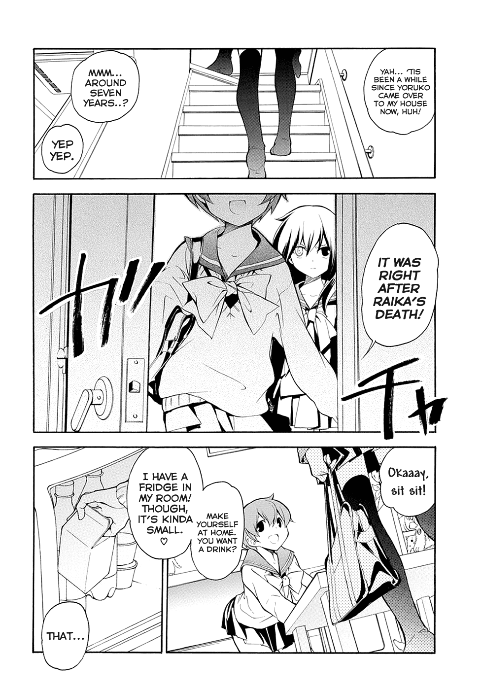 Rurigaki Yoruko no Yuigon Chapter 5 page 14 - Chapter 5 : Friendship