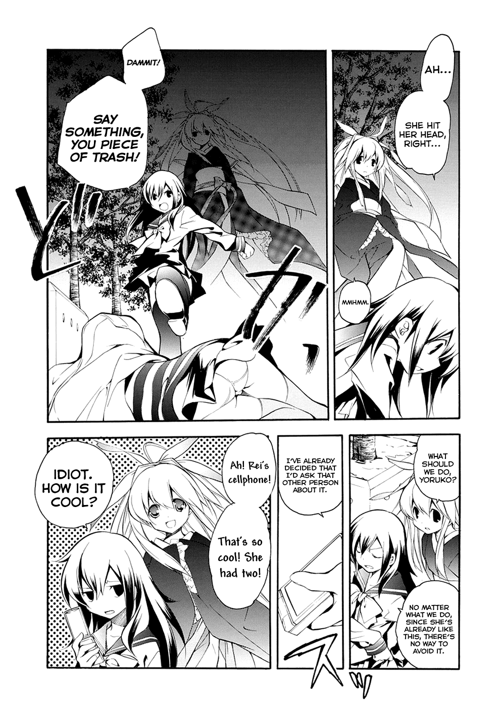 Rurigaki Yoruko no Yuigon Chapter 6 page 15 - Chapter 6 : Thorn of Death