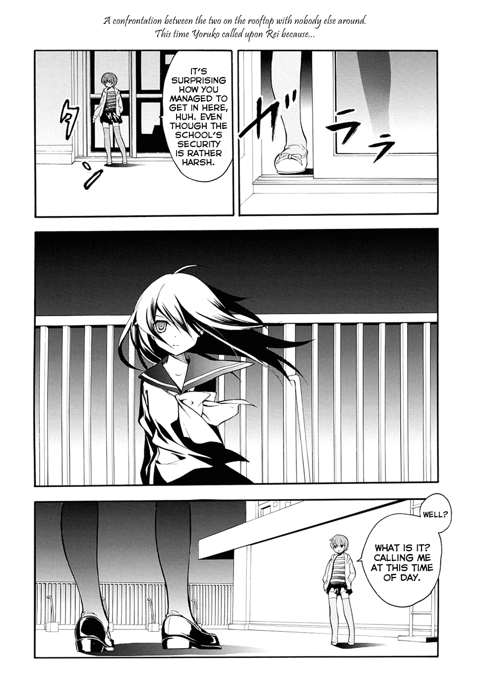 Rurigaki Yoruko no Yuigon Chapter 6 page 2 - Chapter 6 : Thorn of Death