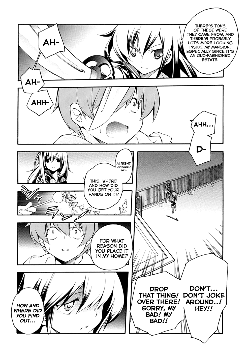 Rurigaki Yoruko no Yuigon Chapter 6 page 6 - Chapter 6 : Thorn of Death
