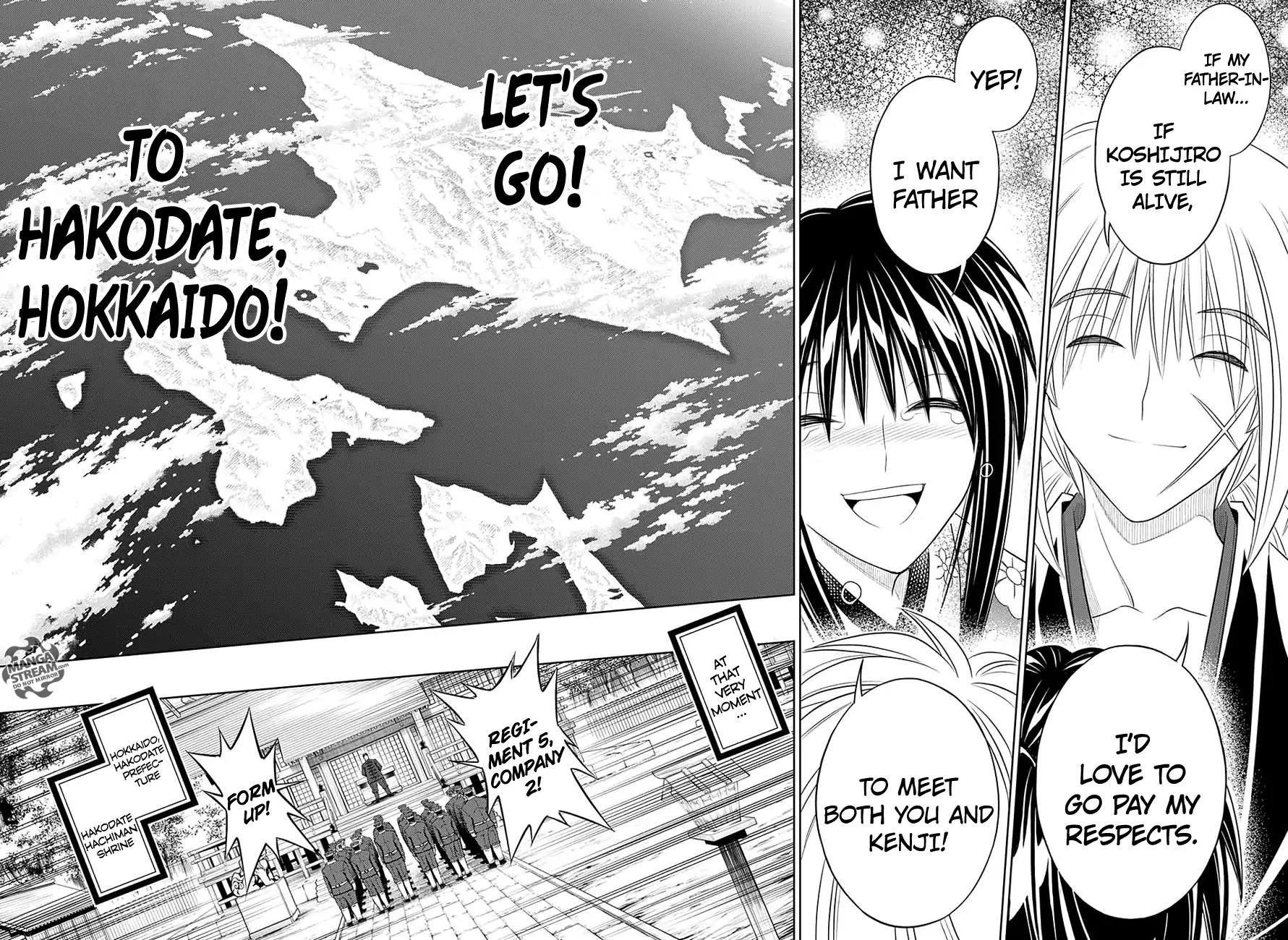 Rurouni Kenshin: Hokkaido Arc Chapter 1 page 50 - Chapter 1: Meiji 11 - Kamiya Dojo
