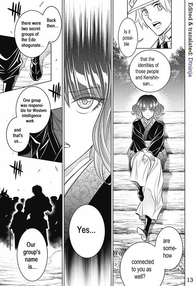 Rurouni Kenshin: Hokkaido Arc Chapter 10 page 13 - Chapter 10: Asahi's Identity...
