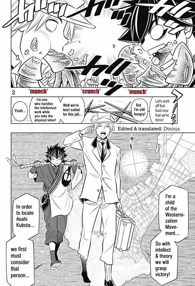 Rurouni Kenshin: Hokkaido Arc Chapter 10 page 2 - Chapter 10: Asahi's Identity...