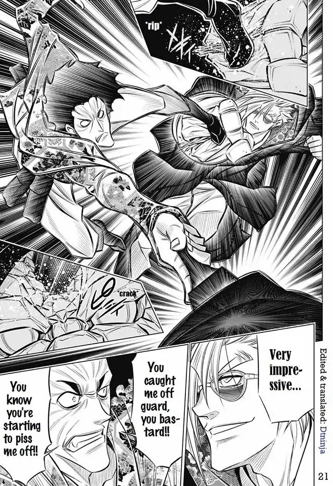 Rurouni Kenshin: Hokkaido Arc Chapter 10 page 21 - Chapter 10: Asahi's Identity...