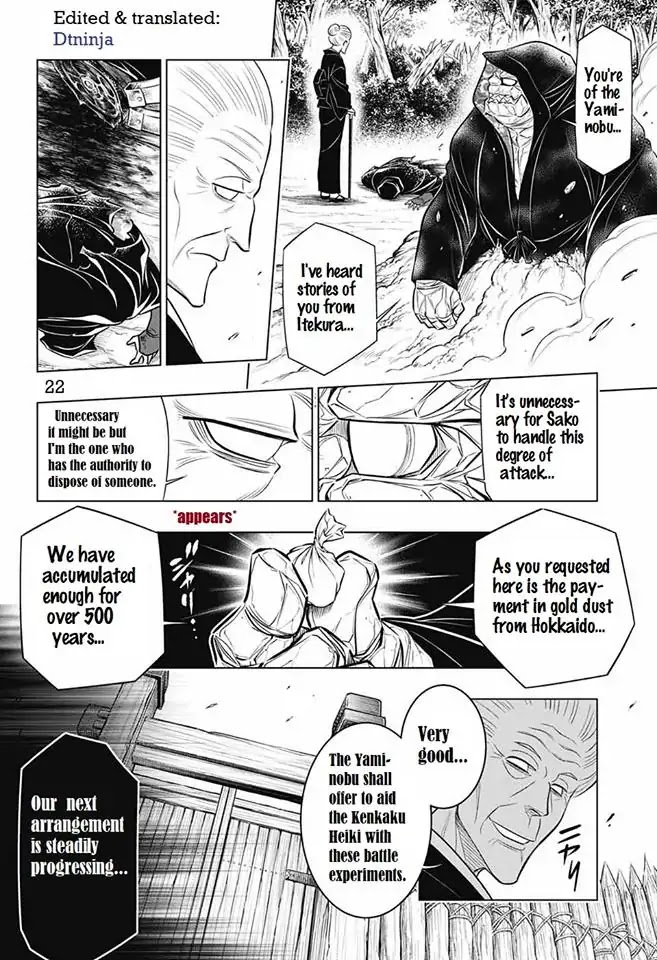 Rurouni Kenshin: Hokkaido Arc Chapter 10 page 22 - Chapter 10: Asahi's Identity...