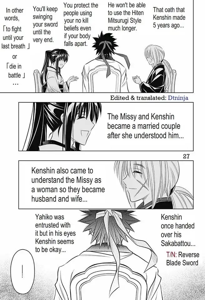 Rurouni Kenshin: Hokkaido Arc Chapter 10 page 27 - Chapter 10: Asahi's Identity...