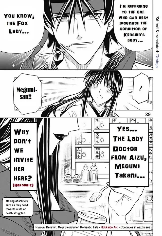 Rurouni Kenshin: Hokkaido Arc Chapter 10 page 29 - Chapter 10: Asahi's Identity...