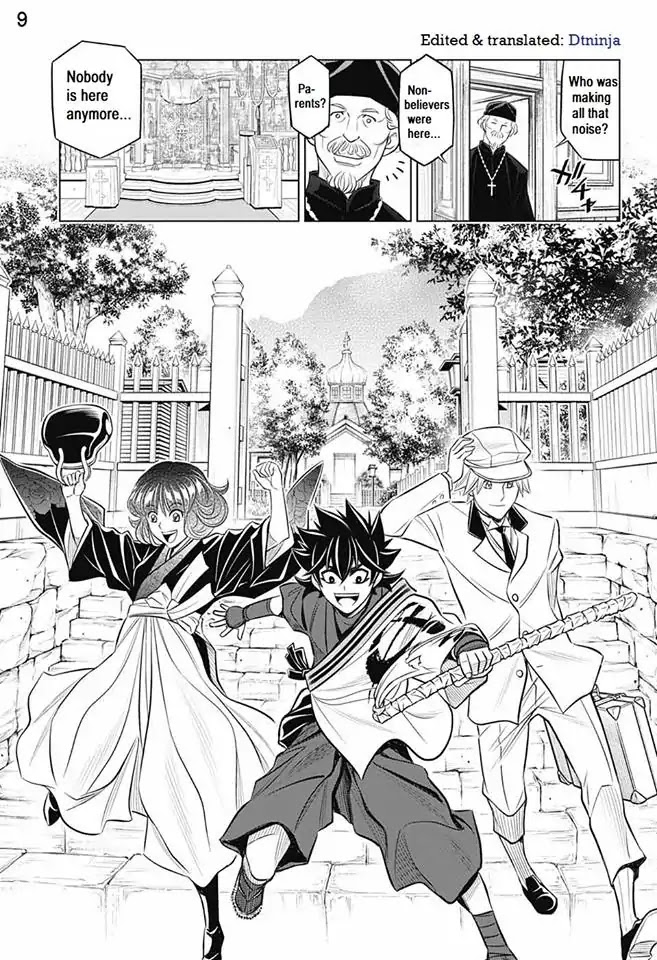Rurouni Kenshin: Hokkaido Arc Chapter 10 page 9 - Chapter 10: Asahi's Identity...