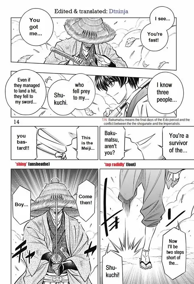 Rurouni Kenshin: Hokkaido Arc Chapter 11 page 14 - Chapter 11: Haskap Mochi