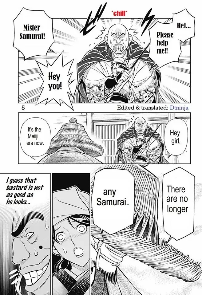 Rurouni Kenshin: Hokkaido Arc Chapter 11 page 5 - Chapter 11: Haskap Mochi