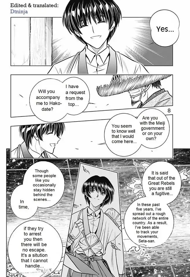 Rurouni Kenshin: Hokkaido Arc Chapter 11 page 8 - Chapter 11: Haskap Mochi