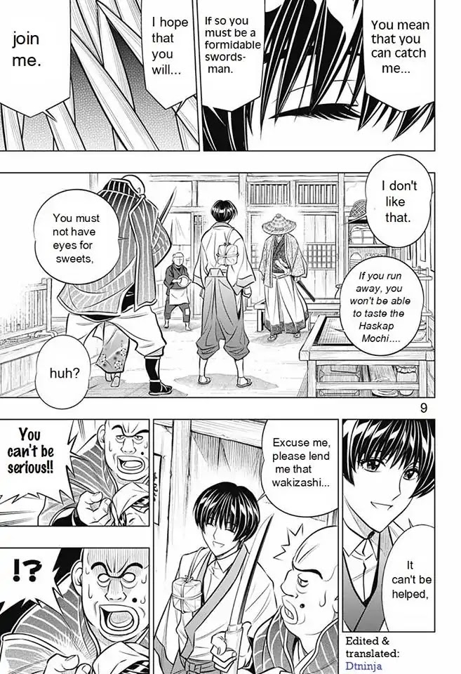 Rurouni Kenshin: Hokkaido Arc Chapter 11 page 9 - Chapter 11: Haskap Mochi