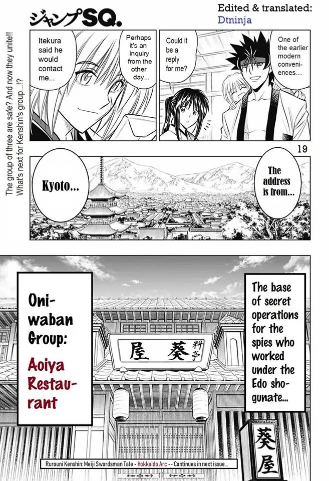 Rurouni Kenshin: Hokkaido Arc Chapter 12 page 19 - Chapter 12: Matural Understanding