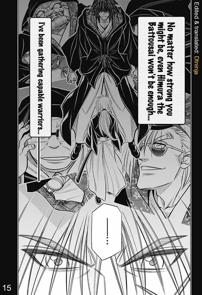 Rurouni Kenshin: Hokkaido Arc Chapter 13 page 15 - Chapter 13: Telegraph Hakodate-Kyoto