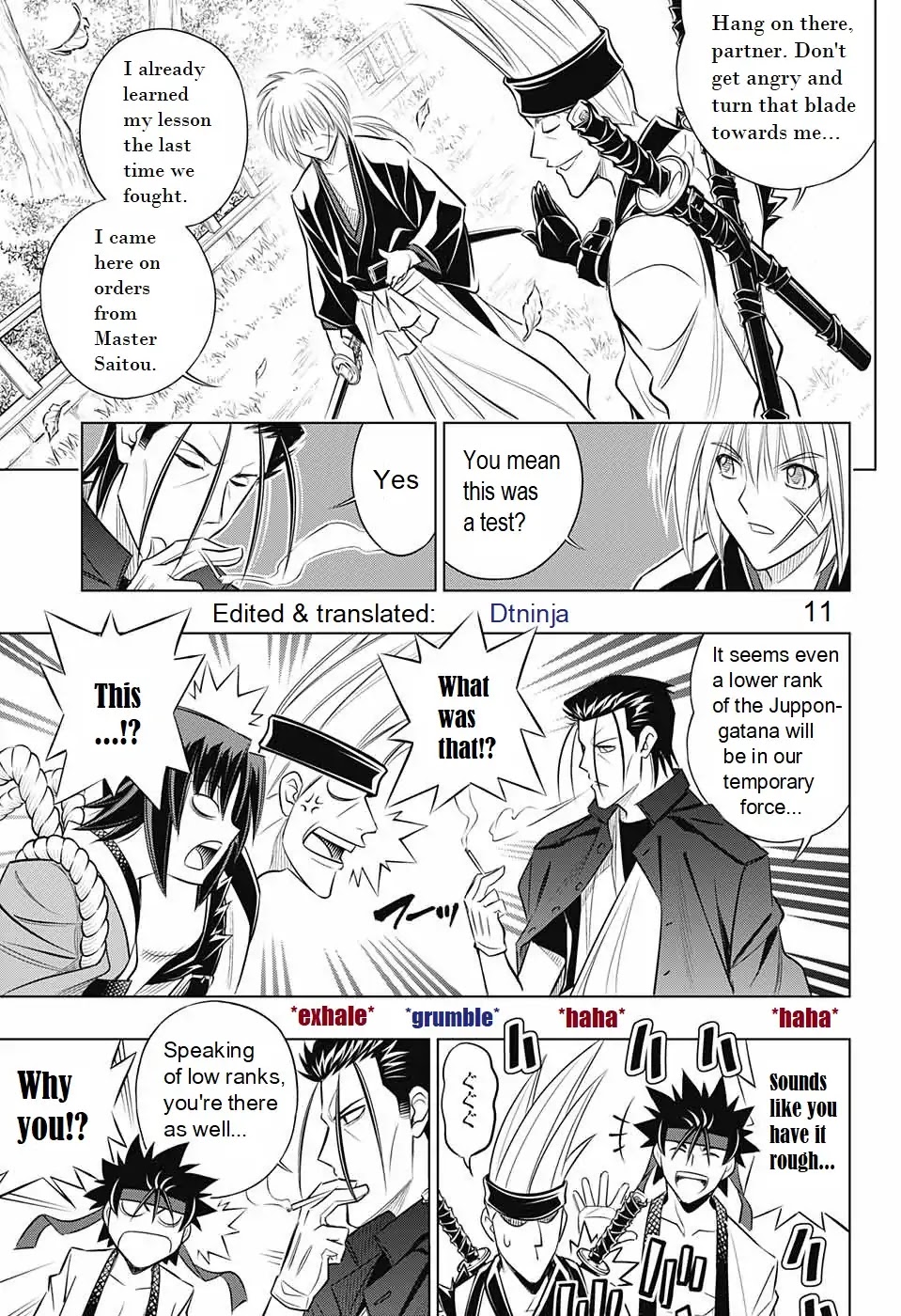 Rurouni Kenshin: Hokkaido Arc Chapter 14 page 11 - Chapter 14: Gathering