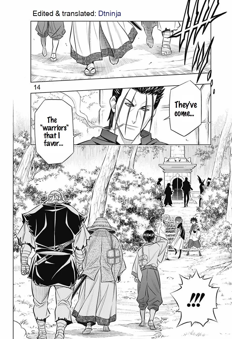 Rurouni Kenshin: Hokkaido Arc Chapter 14 page 14 - Chapter 14: Gathering