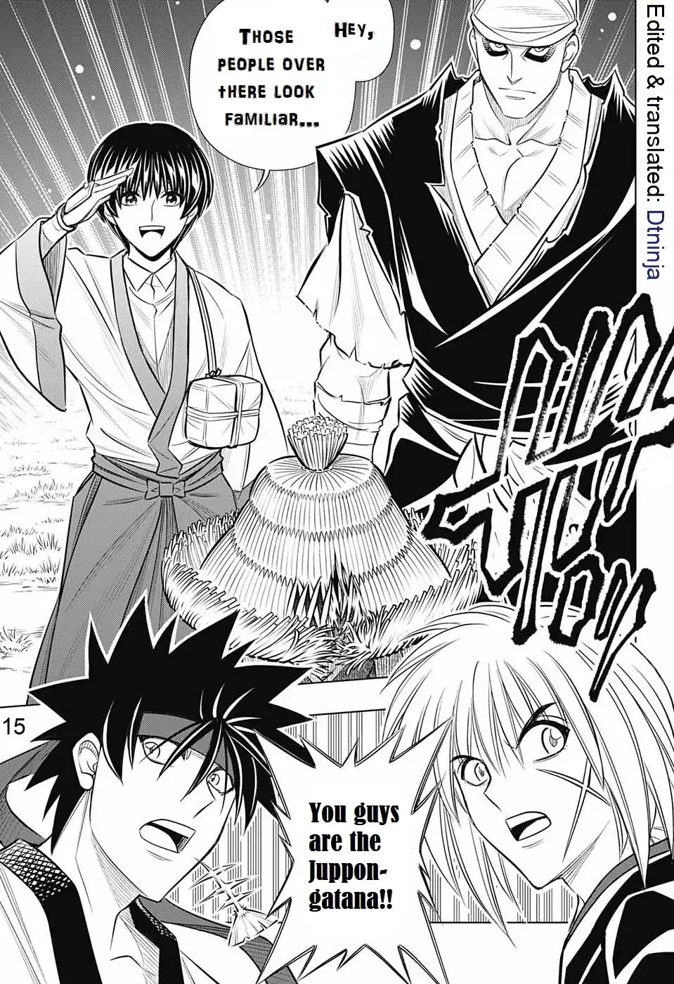 Rurouni Kenshin: Hokkaido Arc Chapter 14 page 15 - Chapter 14: Gathering