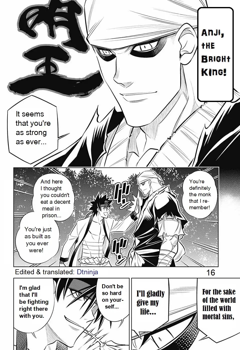 Rurouni Kenshin: Hokkaido Arc Chapter 14 page 16 - Chapter 14: Gathering
