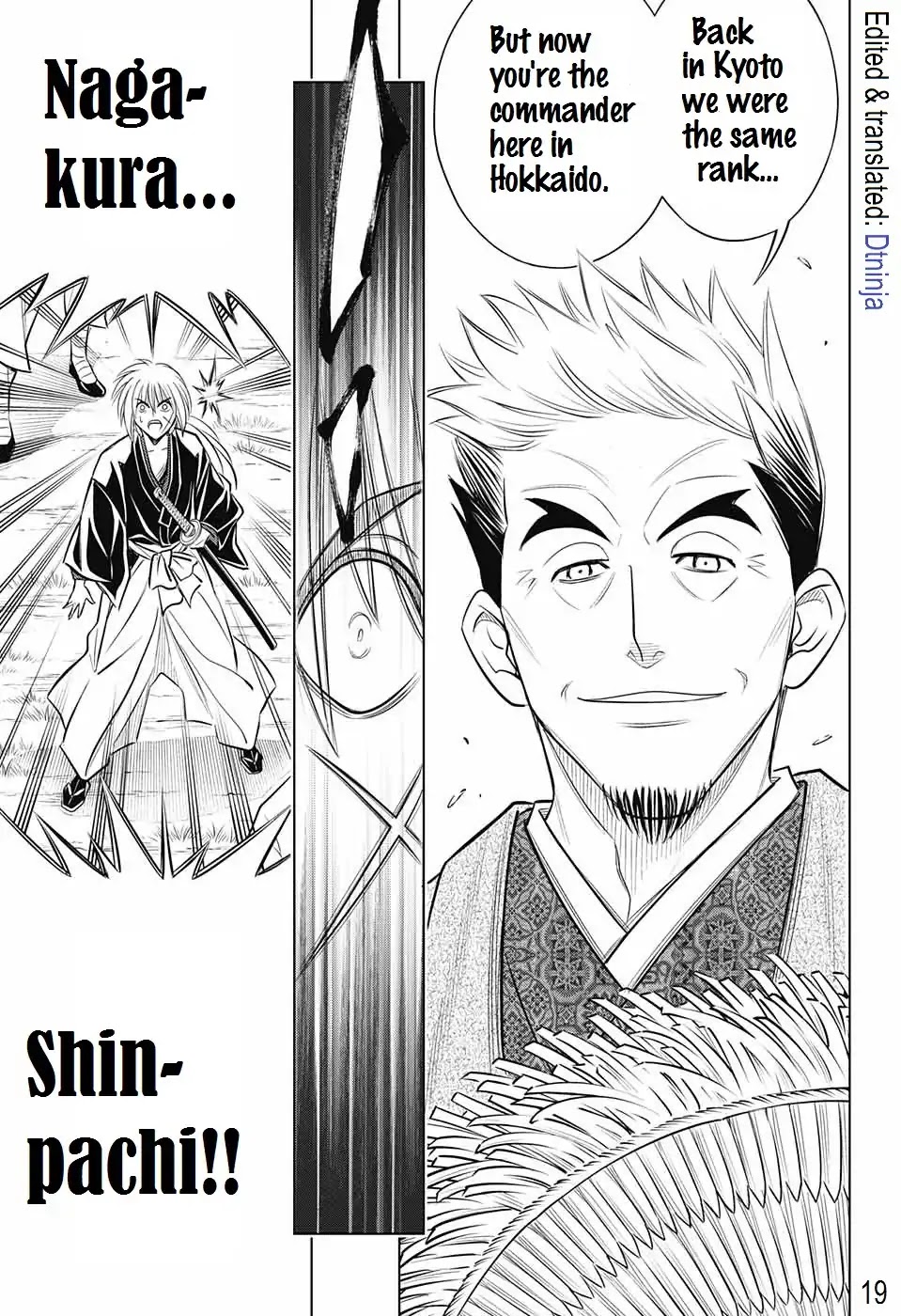 Rurouni Kenshin: Hokkaido Arc Chapter 14 page 19 - Chapter 14: Gathering