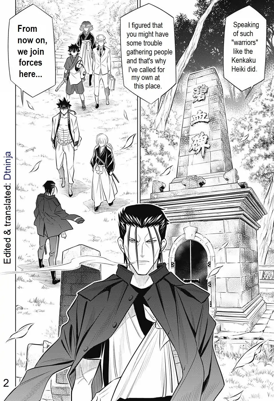 Rurouni Kenshin: Hokkaido Arc Chapter 14 page 2 - Chapter 14: Gathering
