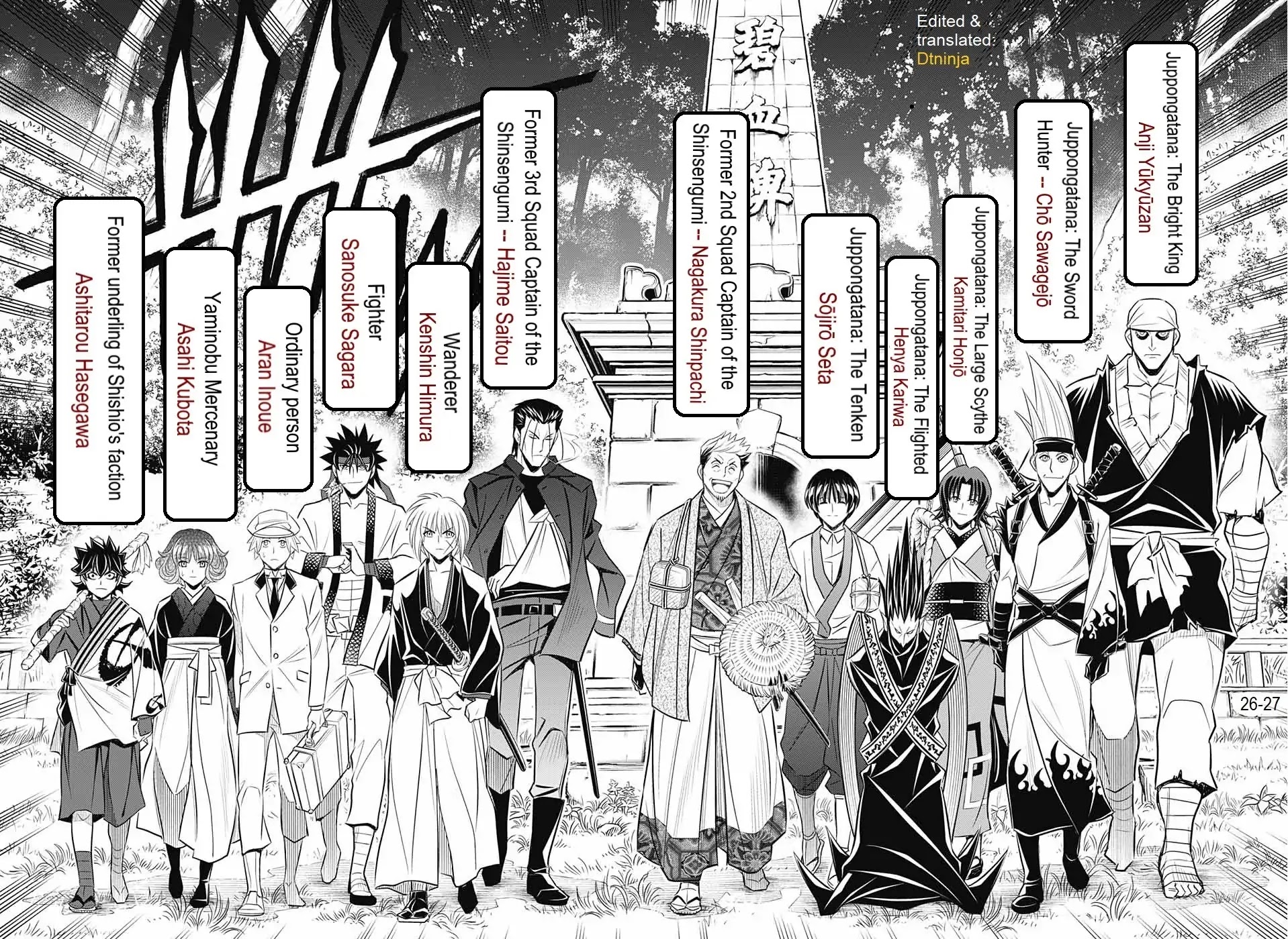 Rurouni Kenshin: Hokkaido Arc Chapter 14 page 26 - Chapter 14: Gathering