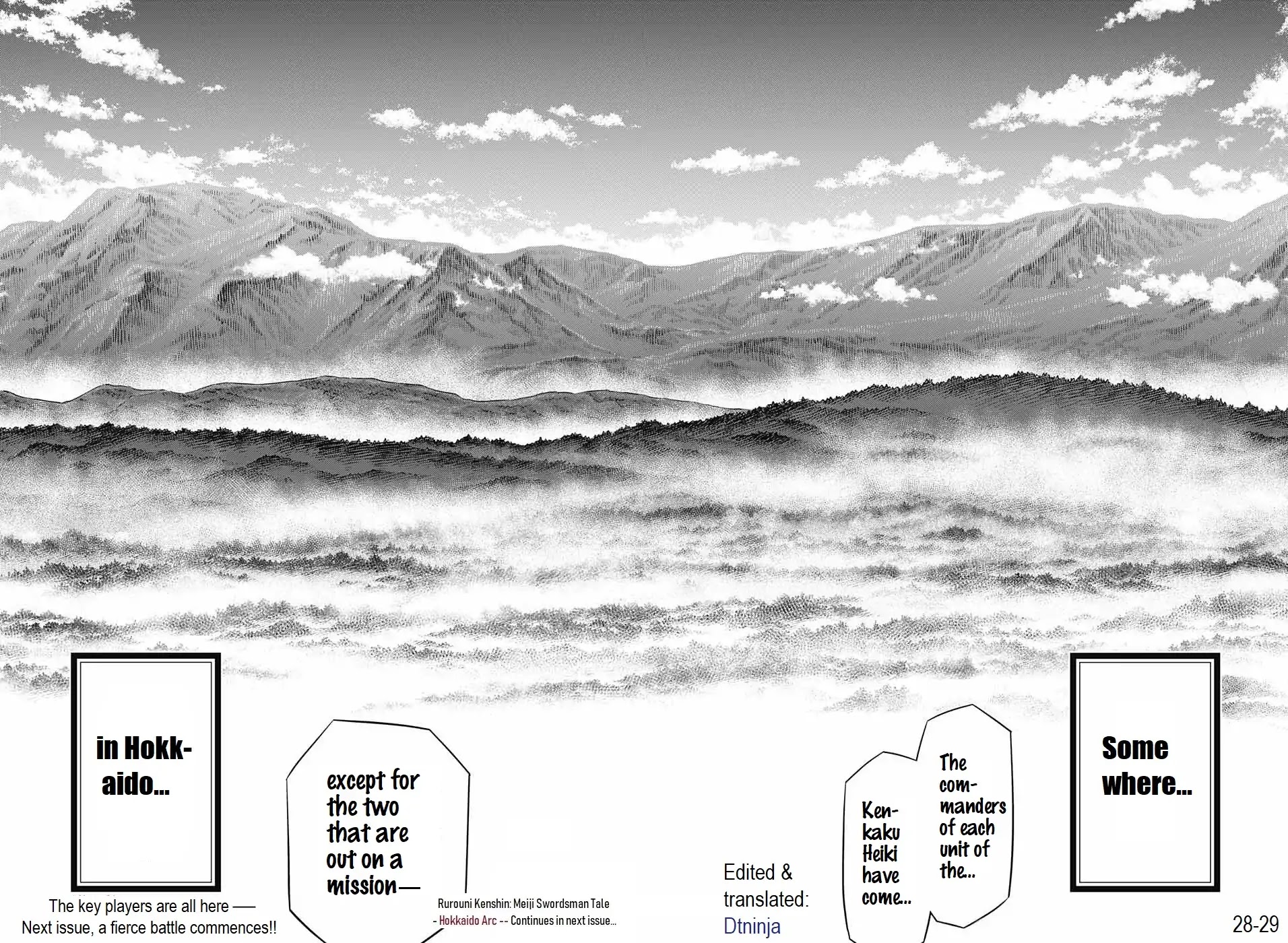 Rurouni Kenshin: Hokkaido Arc Chapter 14 page 27 - Chapter 14: Gathering