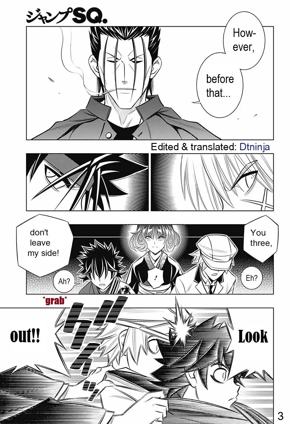 Rurouni Kenshin: Hokkaido Arc Chapter 14 page 3 - Chapter 14: Gathering