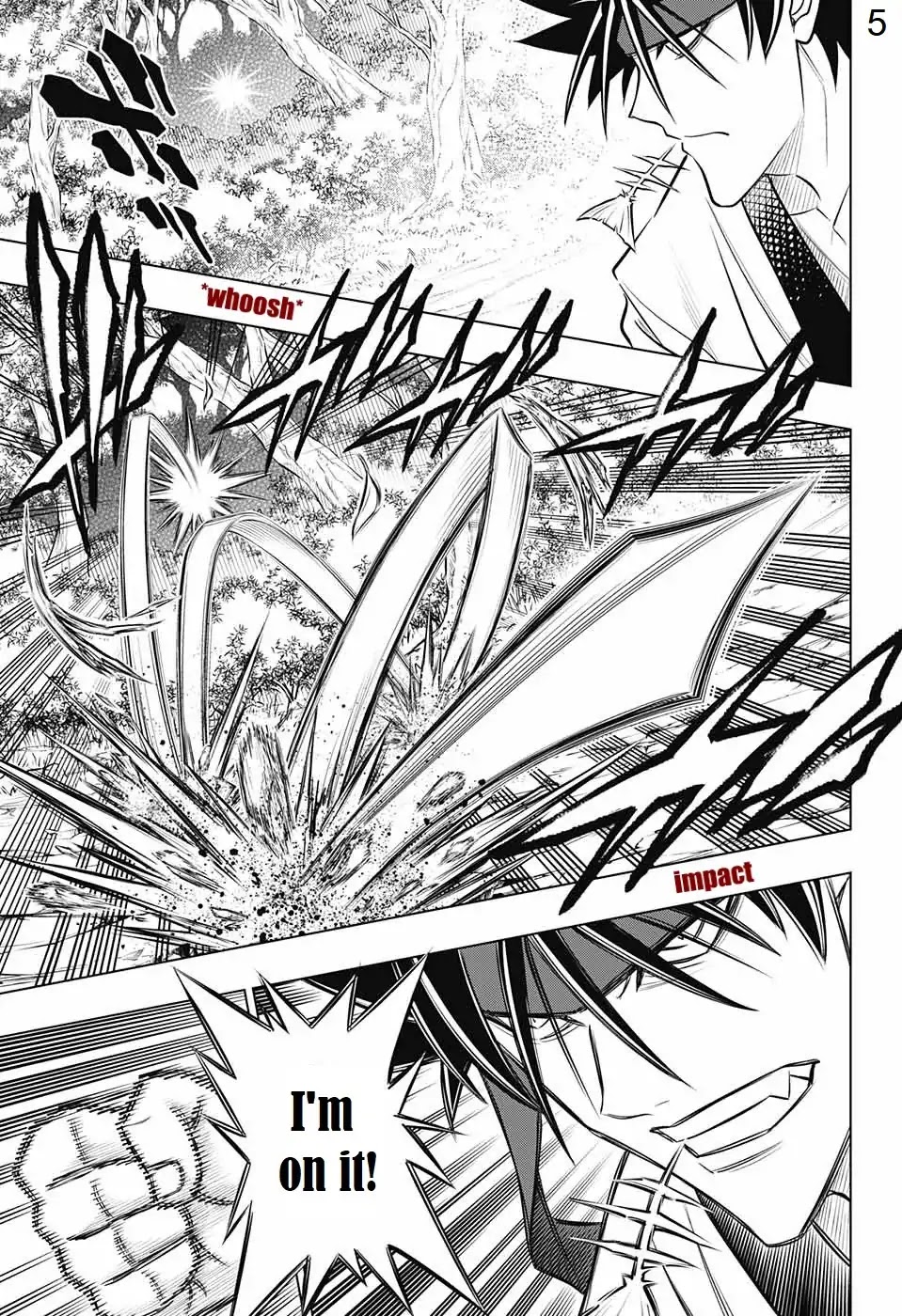Rurouni Kenshin: Hokkaido Arc Chapter 14 page 5 - Chapter 14: Gathering