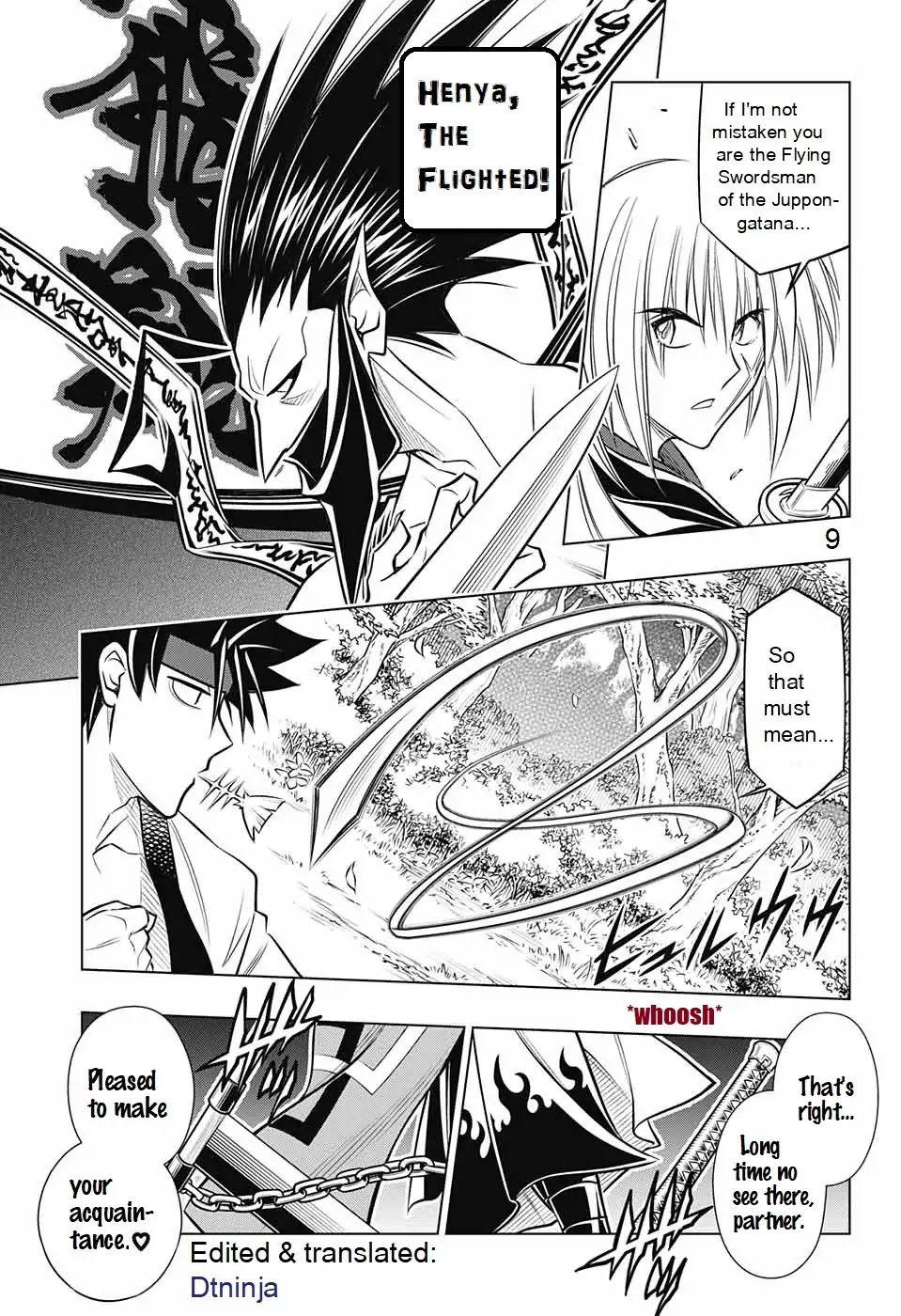 Rurouni Kenshin: Hokkaido Arc Chapter 14 page 9 - Chapter 14: Gathering