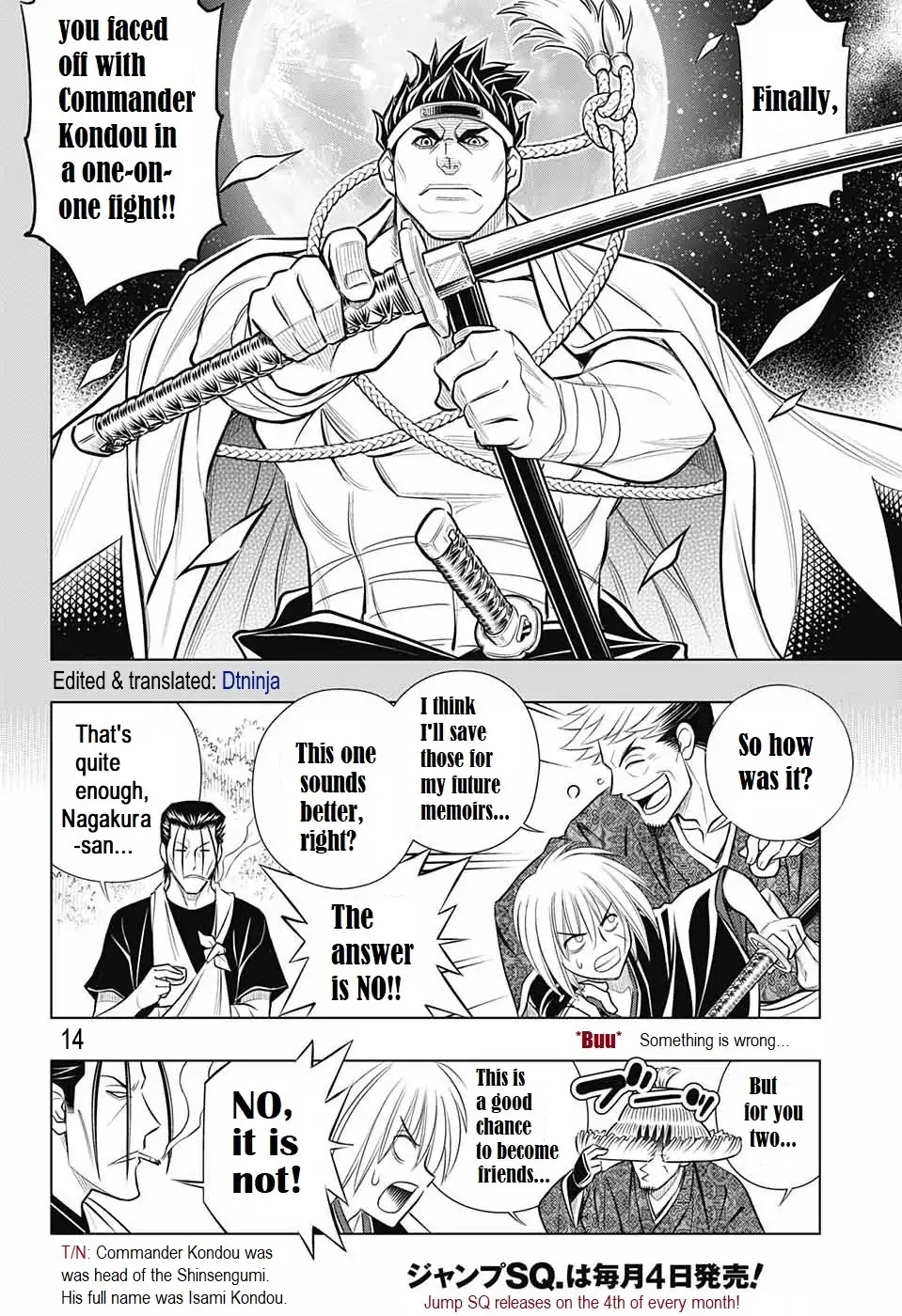 Rurouni Kenshin: Hokkaido Arc Chapter 15 page 13 - Chapter 15: There is Much to Discuss