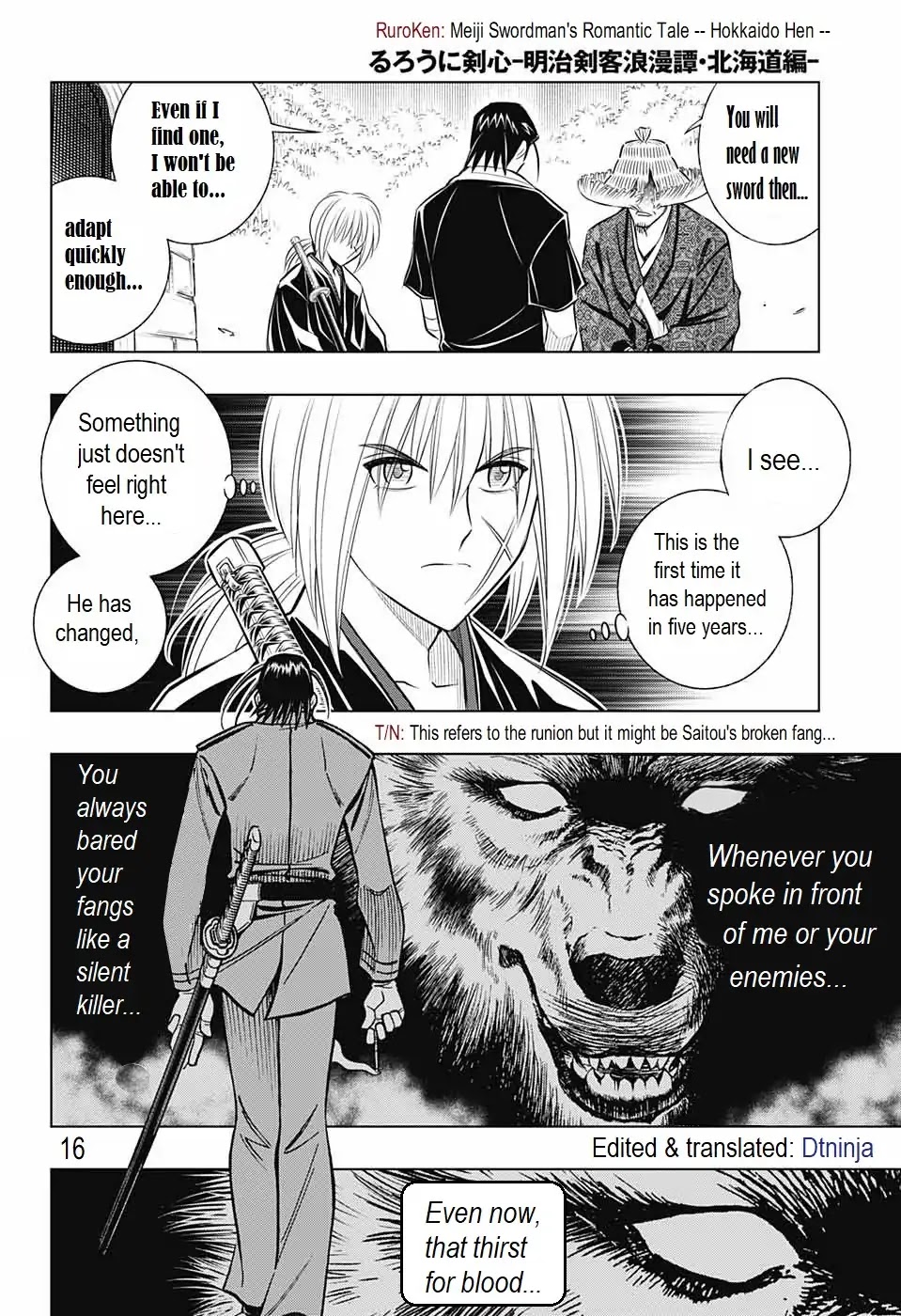 Rurouni Kenshin: Hokkaido Arc Chapter 15 page 15 - Chapter 15: There is Much to Discuss