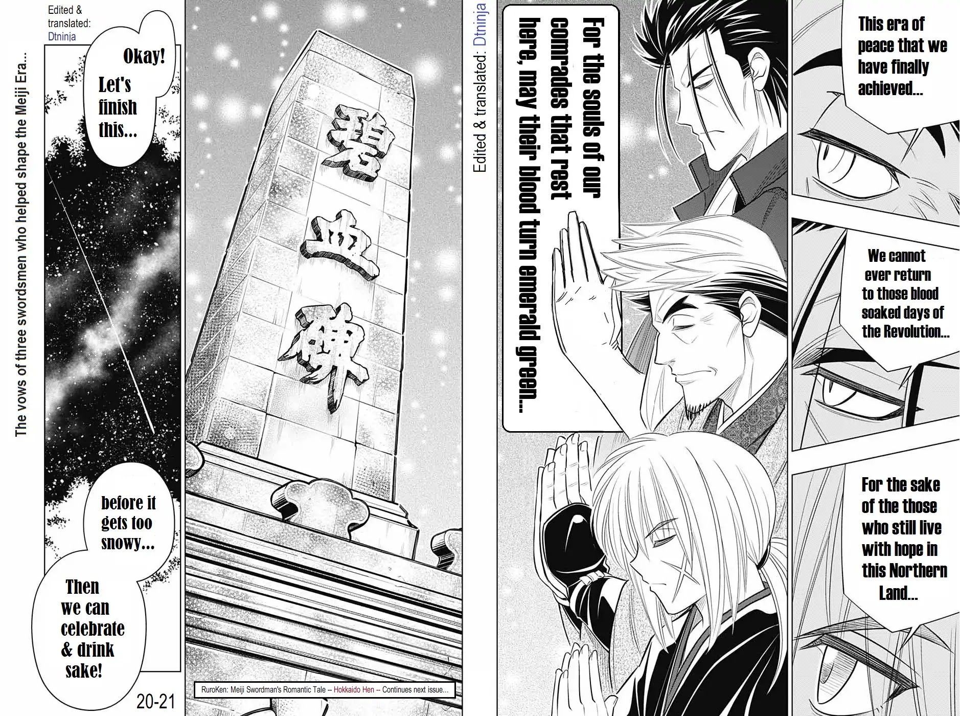Rurouni Kenshin: Hokkaido Arc Chapter 15 page 19 - Chapter 15: There is Much to Discuss