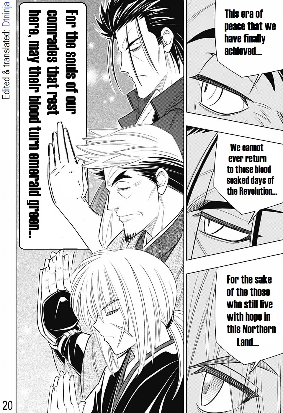 Rurouni Kenshin: Hokkaido Arc Chapter 15 page 20 - Chapter 15: There is Much to Discuss