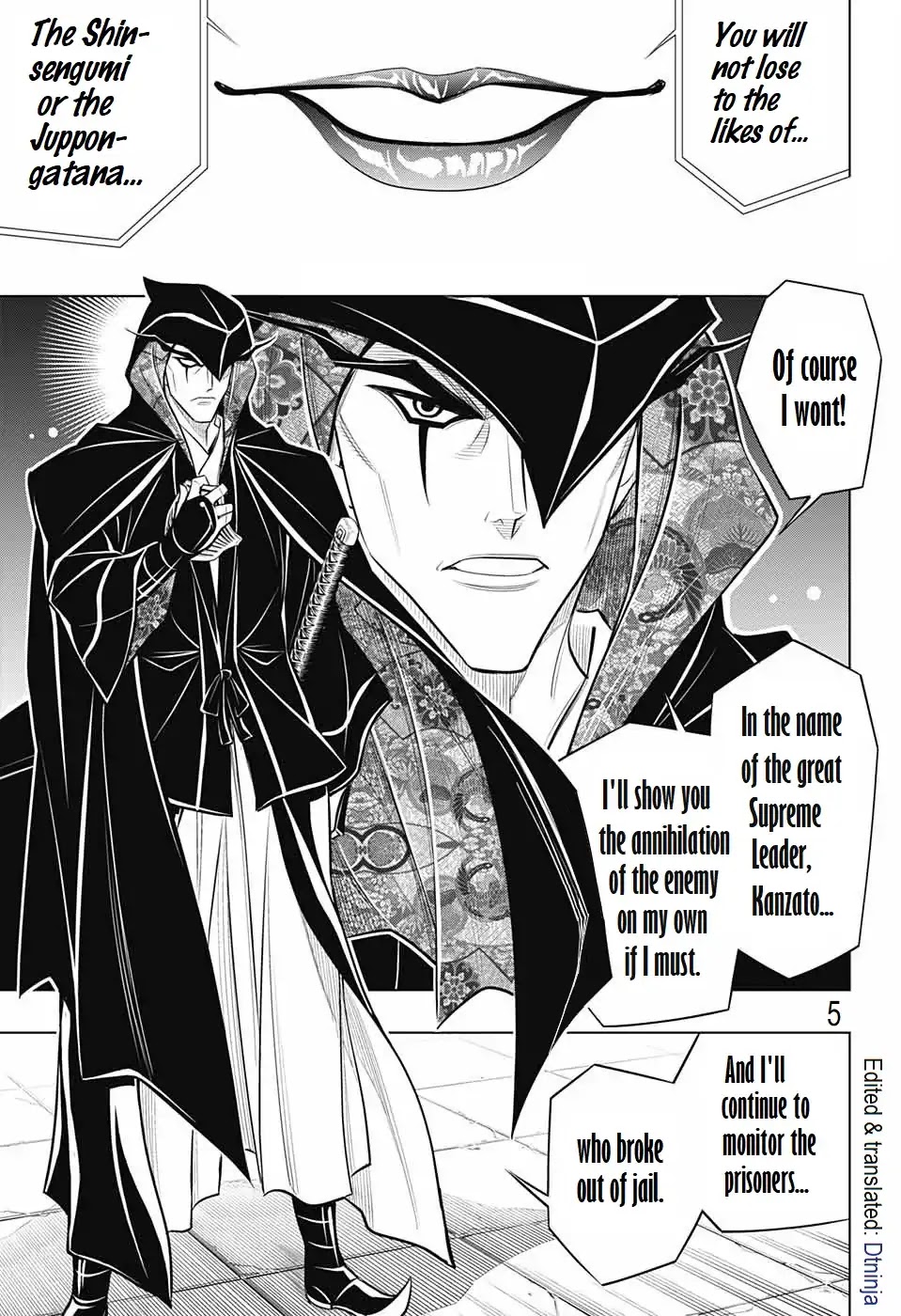 Rurouni Kenshin: Hokkaido Arc Chapter 15 page 4 - Chapter 15: There is Much to Discuss