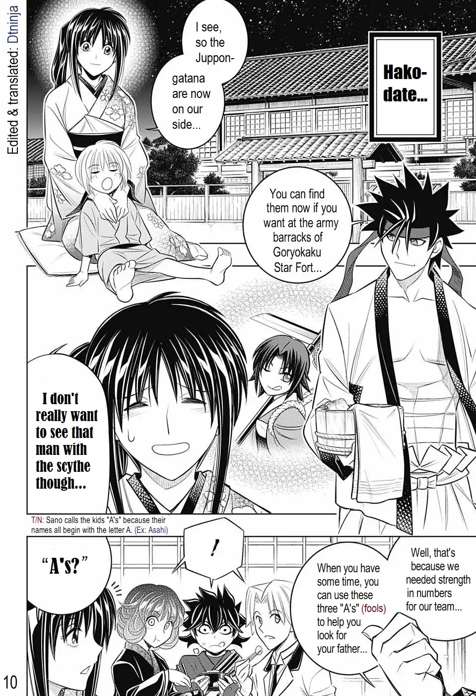 Rurouni Kenshin: Hokkaido Arc Chapter 15 page 9 - Chapter 15: There is Much to Discuss