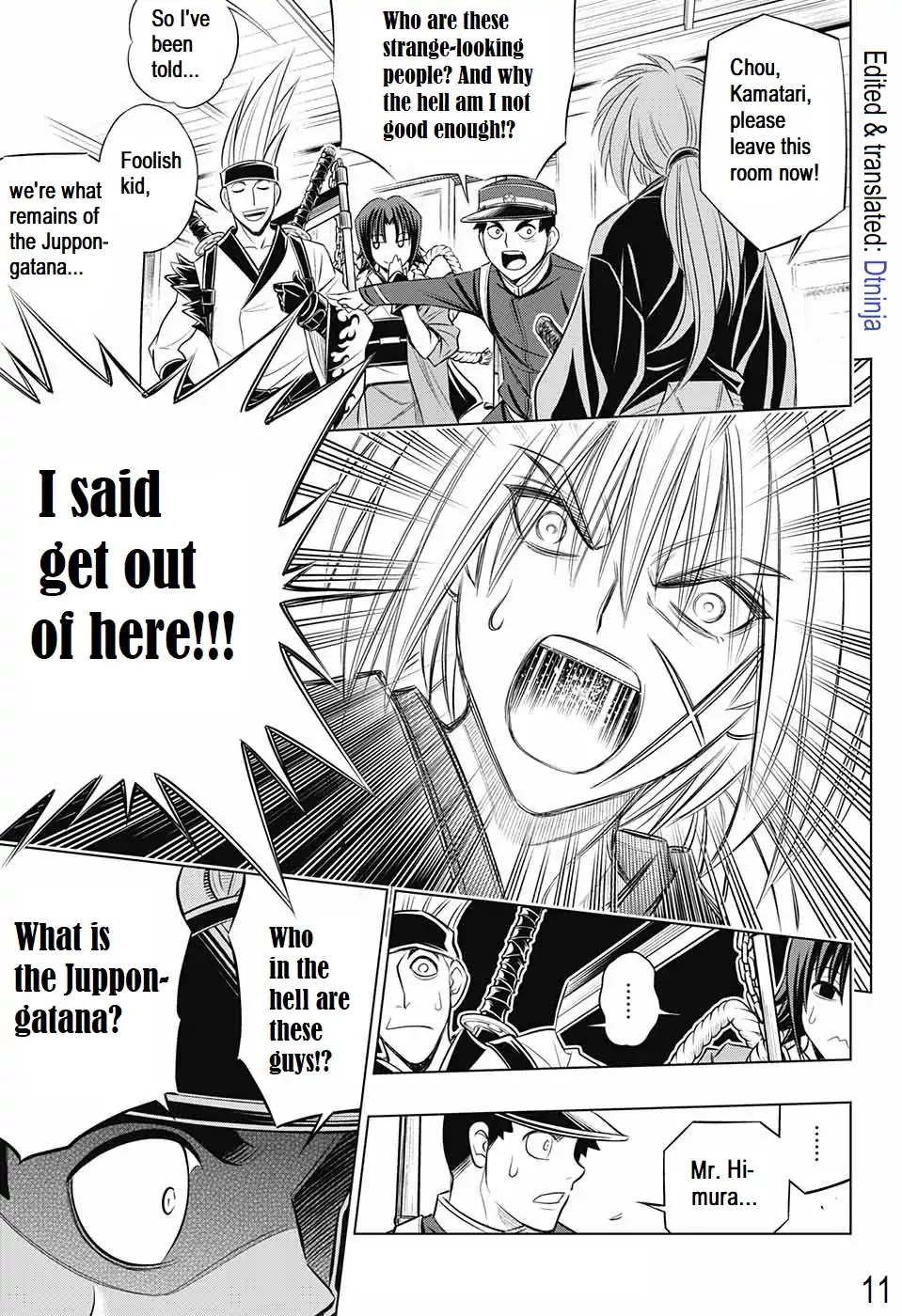 Rurouni Kenshin: Hokkaido Arc Chapter 16 page 11 - Chapter 16: You Are!!!!