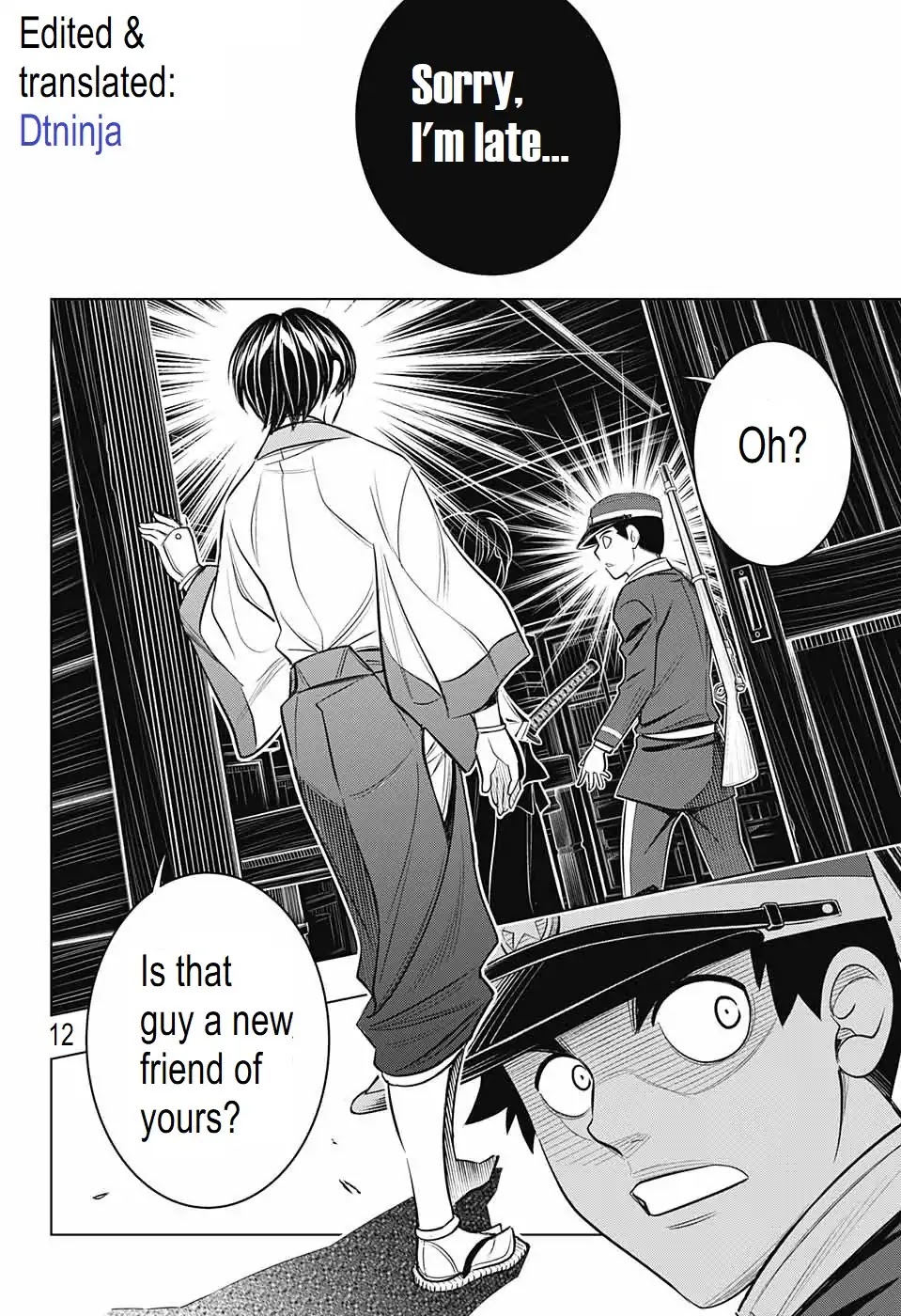Rurouni Kenshin: Hokkaido Arc Chapter 16 page 12 - Chapter 16: You Are!!!!