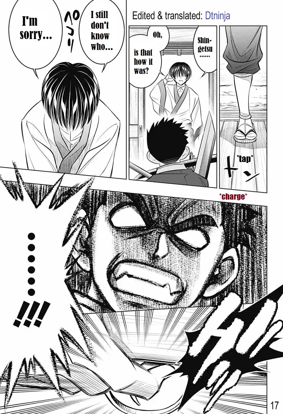Rurouni Kenshin: Hokkaido Arc Chapter 16 page 17 - Chapter 16: You Are!!!!