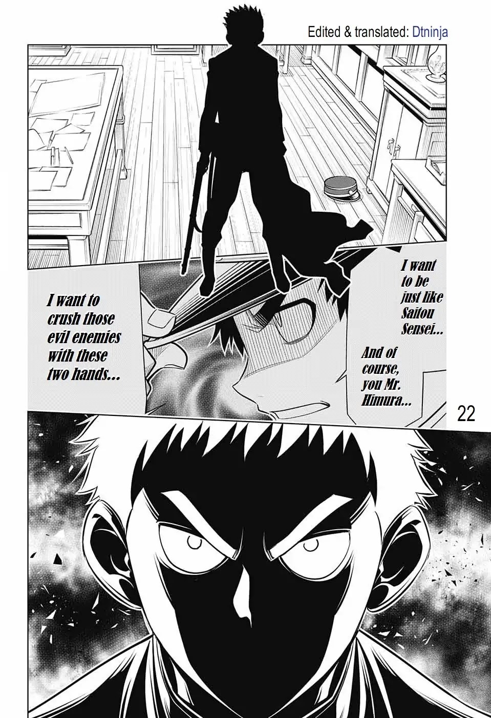 Rurouni Kenshin: Hokkaido Arc Chapter 16 page 22 - Chapter 16: You Are!!!!