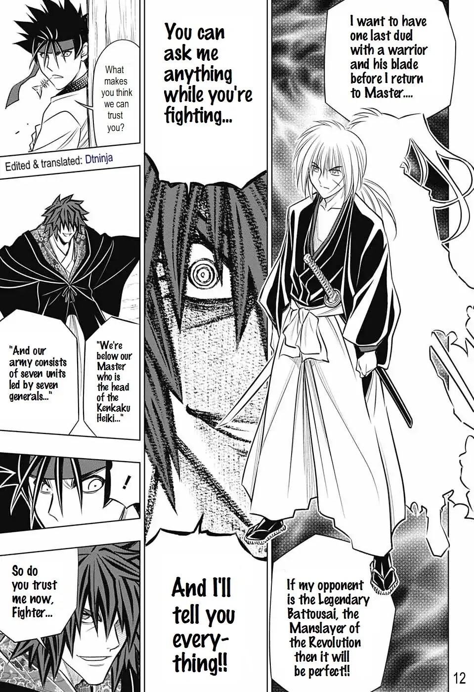 Rurouni Kenshin: Hokkaido Arc Chapter 17 page 11 - Chapter 17: Fighting Spirit