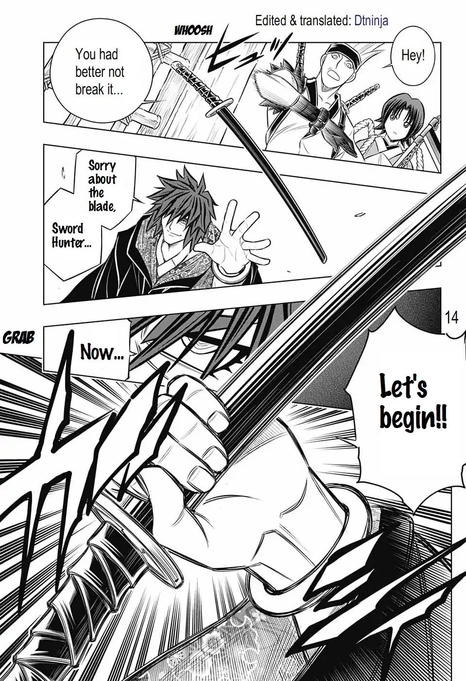 Rurouni Kenshin: Hokkaido Arc Chapter 17 page 13 - Chapter 17: Fighting Spirit
