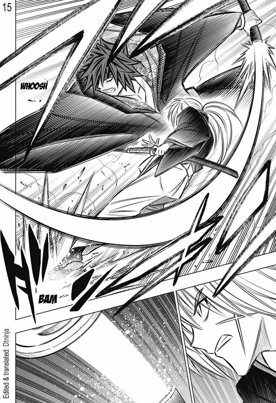 Rurouni Kenshin: Hokkaido Arc Chapter 17 page 14 - Chapter 17: Fighting Spirit