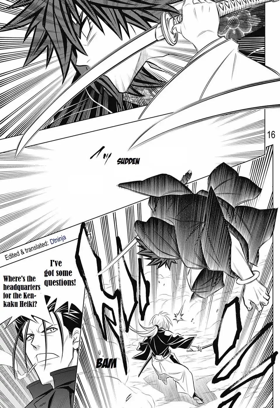 Rurouni Kenshin: Hokkaido Arc Chapter 17 page 15 - Chapter 17: Fighting Spirit