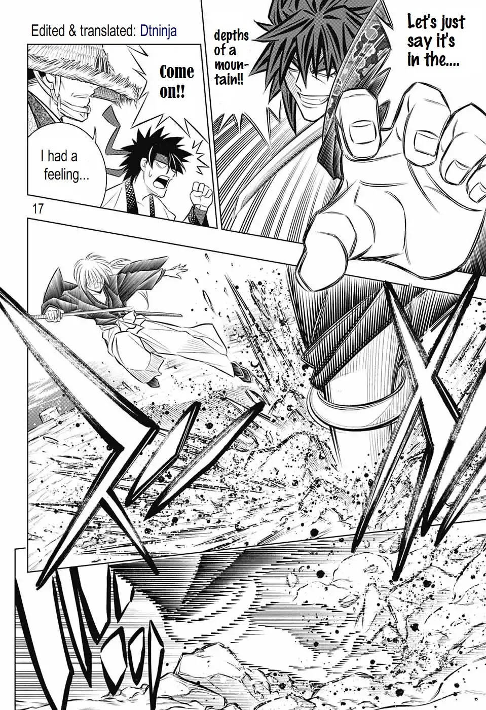 Rurouni Kenshin: Hokkaido Arc Chapter 17 page 16 - Chapter 17: Fighting Spirit
