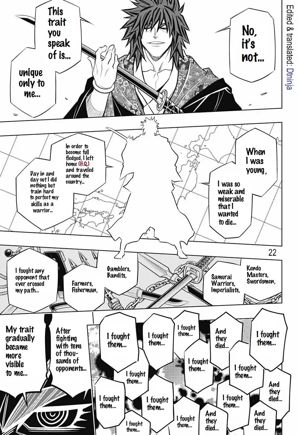 Rurouni Kenshin: Hokkaido Arc Chapter 17 page 21 - Chapter 17: Fighting Spirit
